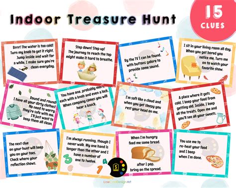 If you find me in a drawer, youll be ready to eat. . Indoor treasure hunt clues for adults